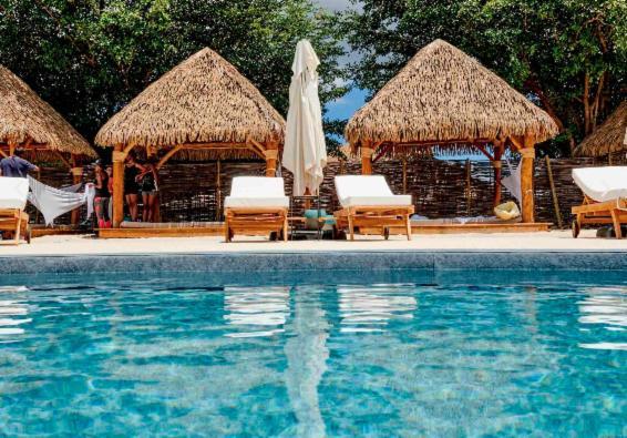 Katalea - Blue Dream, Plage, Piscine, Bar Grand-Bourg  외부 사진
